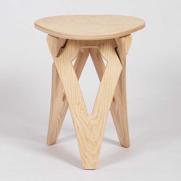 Табурет 5 деталей 34 х 43,5 см (без отделки)